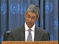United Nations, New York, 29 April 2009 - Daily Briefing by the Office of the Spokesperson for the Secretary-General. The World Health Organization (WHO) just wrapped up a telephone press conference on the H1N1 Influenza (swine flu). The agency confirmed that there has been an increase in lab-confirmed cases from 79 yesterday to 114 today. The infections have been reported in Canada, the United States, Mexico, Israel, Spain, the United Kingdom and New Zealand. WHO also noted that the virus ...