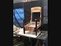 videos de reupholstery antique rocker start to finish