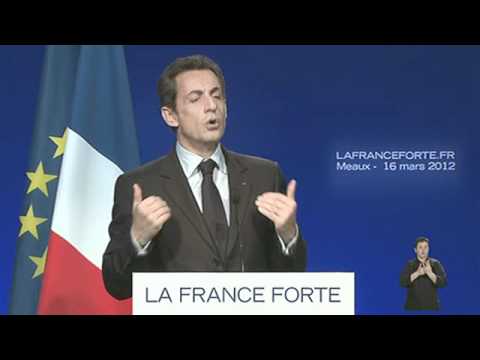 Discours de Nicolas Sarkozy