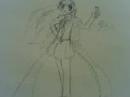 Me singing as Amber mermaid, Hotaru.