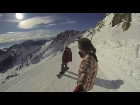 Snowboarding with a Gopro Hero3 Black