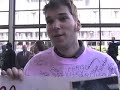 francis, a student at cleveland state university, talks about his support for barack obama.