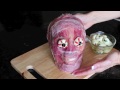 Scary Halloween Party Food – Prosciutto Head on a Platter Appetizer Recipe
