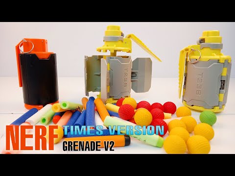 Nerf Review Lựu Đạn Nerf Grenade V2 Dành Cho Nerf Và Airsoft