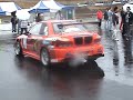 Team Orange GC8 pulling out of garage Nasty sound Team Orange GC8 pulling out of garage Nasty sound