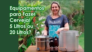 Equipamentos de 5 Litros ou 20 Litros?