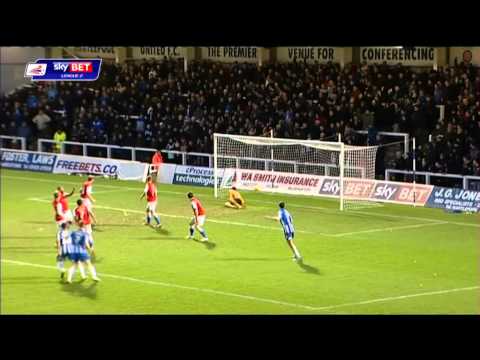 Hartlepool United vs York City - League Two 2013/14