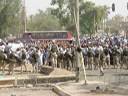 iraqis Chanting no more Bush in baghdad