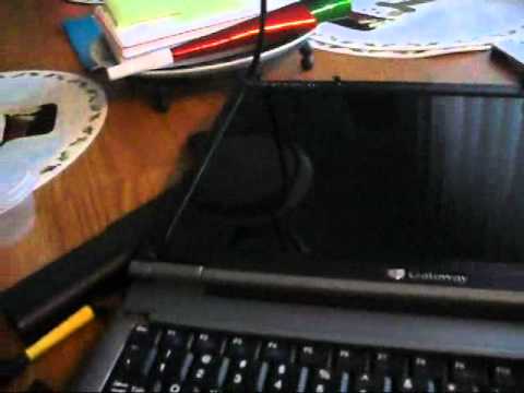 how to take apart a gateway fx laptop