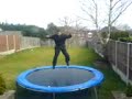 Chris on trampoine