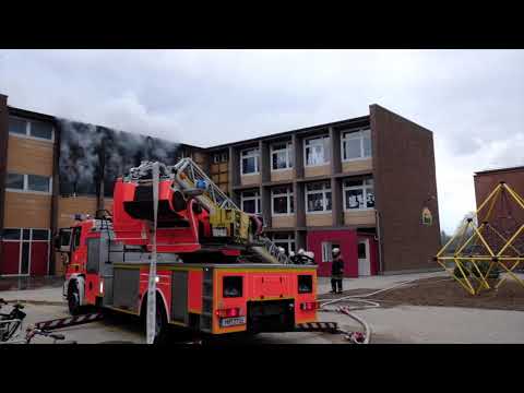 Feuer in der Grundschule Eckerkoppel