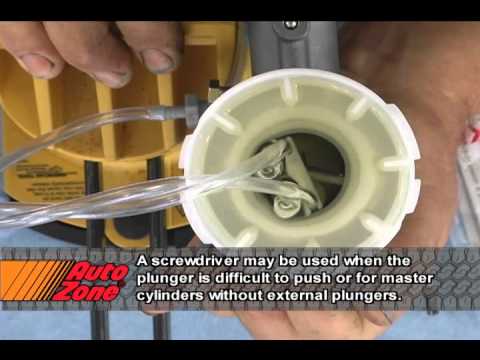 how to bleed a master cylinder in car