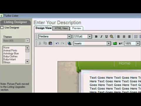 how to quickly list on ebay