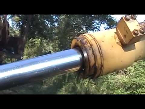 how to repair a hydraulic leak
