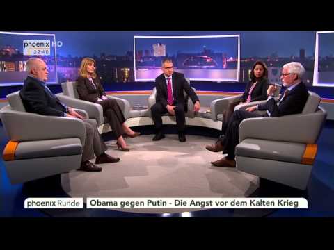 Obama gegen Putin - phoenix Runde vom 25.03.2014