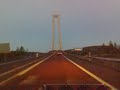 A drive over the high coast bridge
