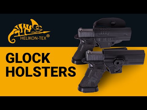 Glock 17 Helikon pistol holster