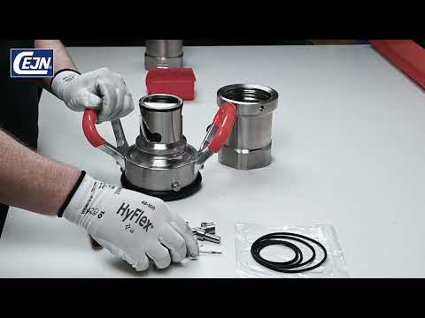 How to replace seals on 2.5"/3" Smartflow dry break couplings