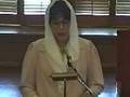 Benazir Bhutto - Ubben Lecture at DePauw University