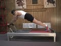 Pilates Long, Up, Down Stretch on Reformer