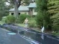 Flatland skimboarding in La