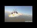Kinsley ThomasWong KiteBoarding at Oceano Beach, California