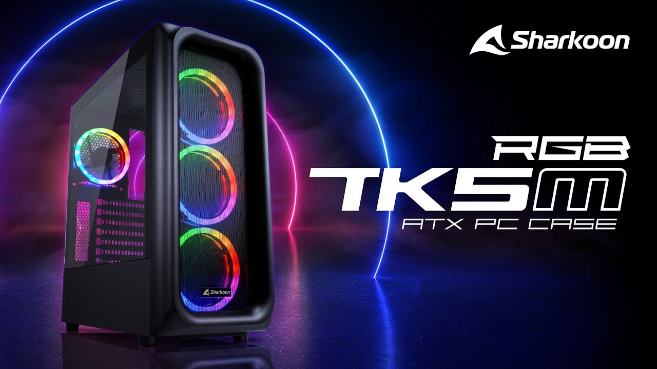 Et un p'tit boital ATX chez Sharkoon, le TK5M RGB