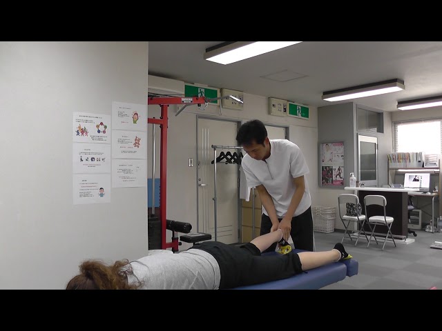 【施術動画】腓腹筋を使って筋膜リリース