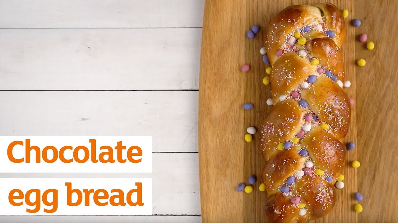 Chocolate egg bread
