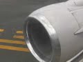 Landing. SJO Costa Rica. Continental Boeing 737-900
