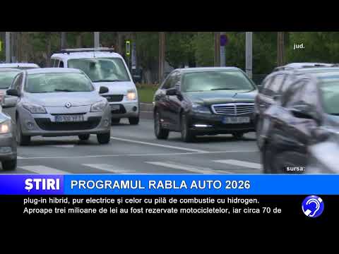 Programul Rabla Auto 2026