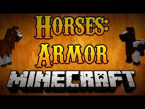 how to horse armor in minecraft