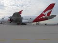 Qantas A380 once around.