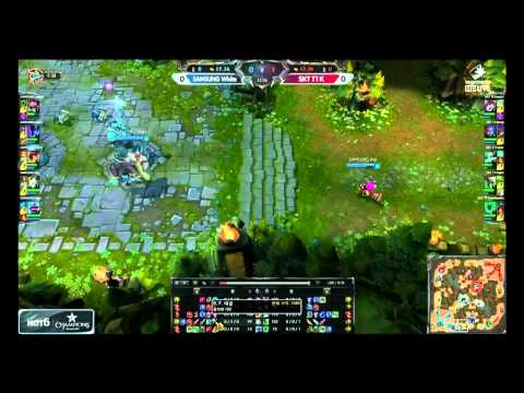 lol - LOL Champions Summer 2014 SKT T1 K vs. SAMSUNG White_R8 2014.07.23 Thanks for watching subscribe & comment Facebook - http://www.facebook.com/ongamenetTV.