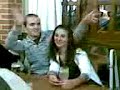 LOREN  Y EVA  BAILANDO BACALAO SIN MÚSICA