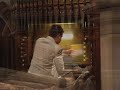 Christian Cartwright on the organ at Fenny Bentley Christian Cartwright on the organ at Fenny Bentley