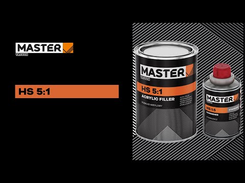Нанесение грунта HS 4:1 / 5:1 Master