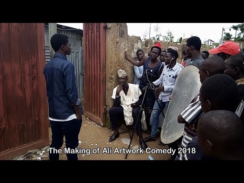 Kalli yadda Ali Artwork yake shirya Comedy (Ali Artwork Madagwal Comedy 2018)