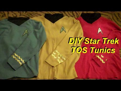 DIY Cheap and Easy Star Trek Costumes (TOS)