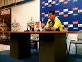 Rueda de prensa de Javi Gracia previa Trofeo Carranza