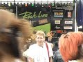 Уникальное выступление на Rock-line 2008: отец Сергий не только поприветствовал молодежь, но подыграл на ударных Пермской рок-группе 