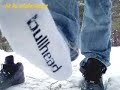 play with nike air force one and barefeet in snow play with nike air force one and barefeet in snow