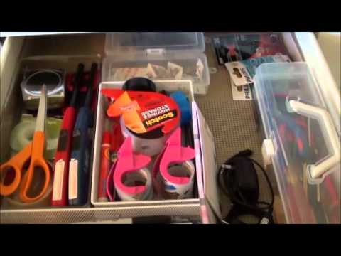 how to organize junk drawer