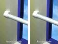 SecuBar doorvalbeveiliging op de dag (doorsnede)