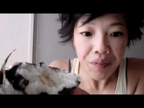 onigiri - So last time we visited onigiri we made it ourselves. This time I show you how to unwrap and eat a store bought version on Whatcha Eating? on Emmymade in Jap...