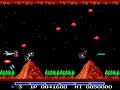 the gameplay of gradius for nes. created by konami.