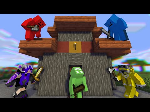 Minecraft Speedrunner VS 4 Hunters THE DECIDING REMATCH