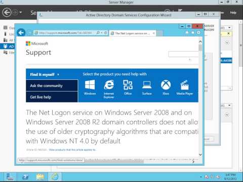 how to discover active directory server