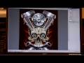 Simulated process screen printing separations w/ spot process Part 2 of 2