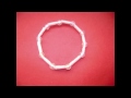 Reciclaje: Cómo hacer una linda pulsera con popotes